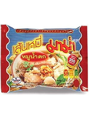 Instant Rice Vermicelli - Moo Namtok Flavour - MAMA