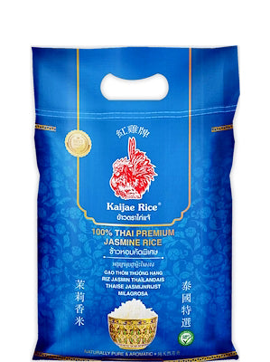 100% Thai Premium Jasmine Rice 5kg – KAIJAE