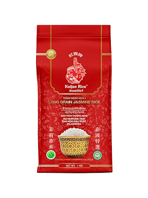 Thai Hom Mali Long Grain Jasmine Rice 1kg KAIJAE