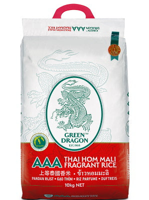 Thai Hom Mali Rice 10kg - GREEN DRAGON