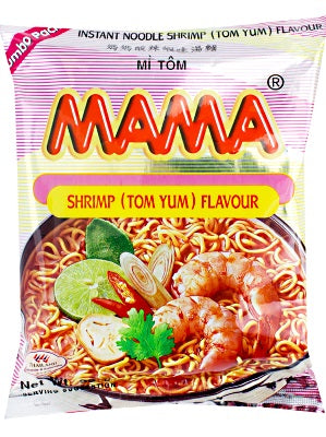 Instant Noodles - Shrimp Tom Yum Flavour (Jumbo Pack) 20x90g - MAMA