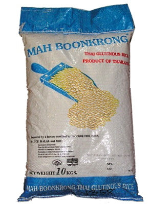 Thai Glutinous Rice 10kg - MAH BOON KRONG