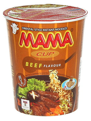 Instant Cup Noodles - Beef Flavour - MAMA