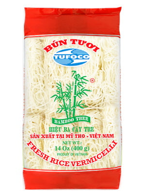 Rice Vermicelli (portioned) 8x50g - BAMBOO TREE