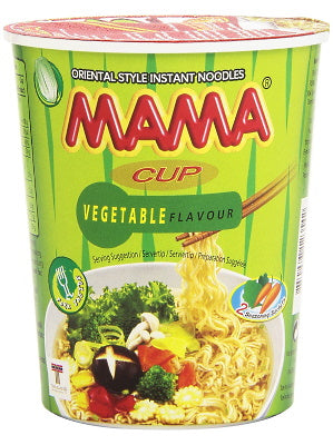 Instant Cup Noodles - Vegetable Flavour - MAMA