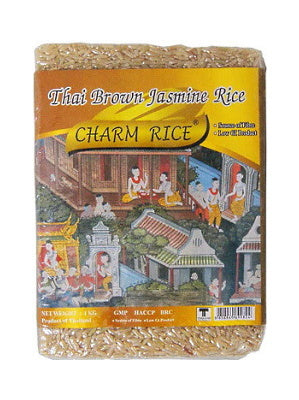 Thai Brown Jasmine Rice 1kg – CHARM