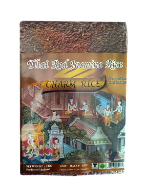 Thai Red Jasmine Rice 1kg – CHARM