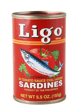 Sardines in Tomato Sauce with Chilli - LIGO