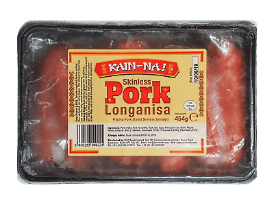 Skinless Pork Longanisa - KAIN-NA