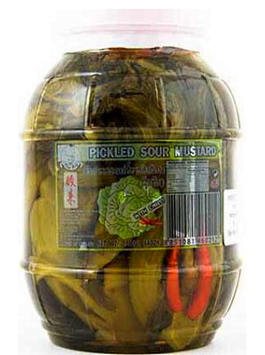 Pickled Sour Mustard with Chilli 1.8kg - THAI BOY