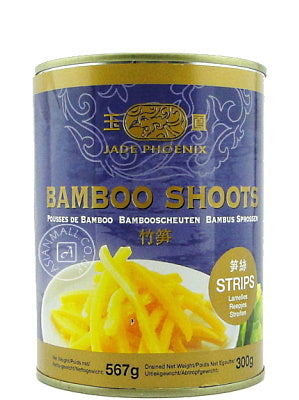 Bamboo Shoot Strips in Water 567g - JADE PHOENIX