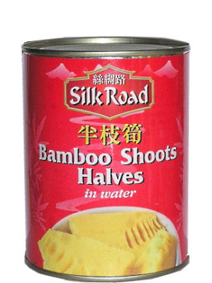 Bamboo Shoot Halves in Water 567g - SILK ROAD