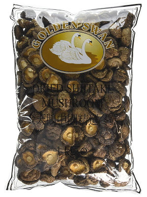Dried Shitake Mushrooms 1kg - GOLDEN SWAN