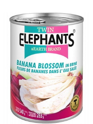 Banana Blossom in Brine – TWIN ELEPHANTS ***CLEARANCE (best before: 19/07/24)***