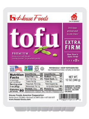 PREMIUM Tofu - Extra Firm 340g - HOUSE