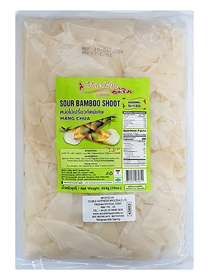 Sour Bamboo Shoot SLICES 454g (vac) – MAE PIM