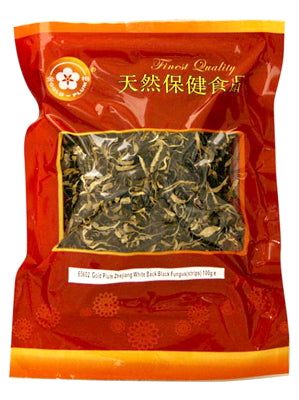 White Back Black Fungus Strips - GOLD PLUM