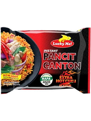 Instant Pancit Canton - Hot Chilli Flavour 24x60g - LUCKY ME