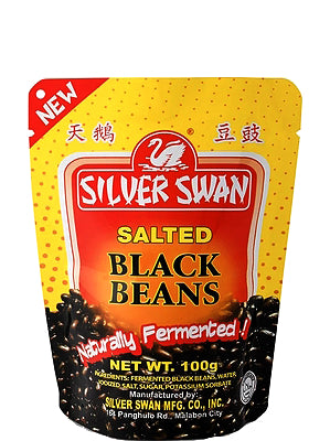 Salted Black Beans 100g - SILVER SWAN