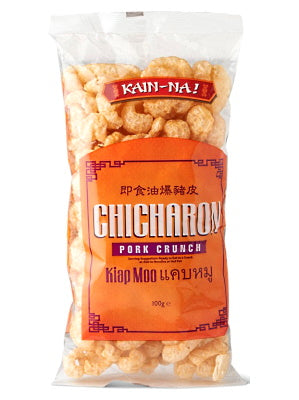 Chicharon (Fried Pork Rind) 100g - KAIN-NA