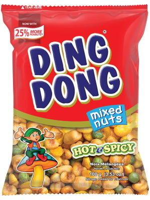 Ding Dong Mixed Nuts - Hot & Spicy - JBC