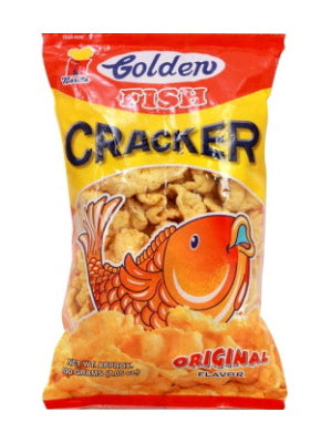 GOLDEN Fish Crackers - Original 100g - NARITA