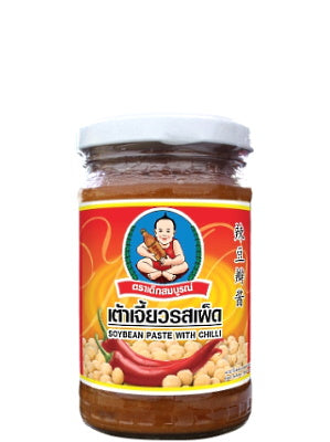 Soy Bean Paste with Chilli 245g (jar) - HEALTHY BOY