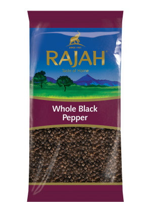 Whole Black Pepper 400g - RAJAH