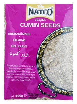 Whole Cumin 400g - NATCO