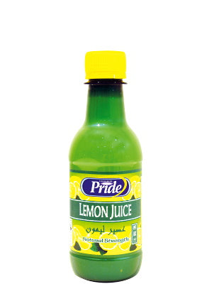 Lemon Juice 250ml - PRIDE