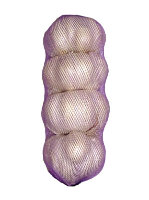 Fresh Garlic Net - 4-Bulb