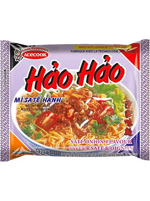 Hao Hao Instant Noodles - Sate Onion Flavour - ACECOOK