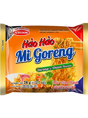 Hao Hao Instant Noodles - Shrimp & Onion Flavour - ACECOOK